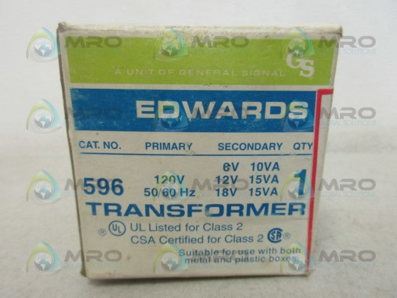 EDWARDS 596 TRANSFORMER NSMP