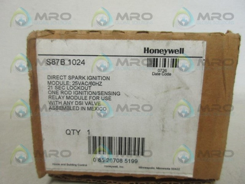 HONEYWELL S87B-1024 SPARK IGNITION NSMP