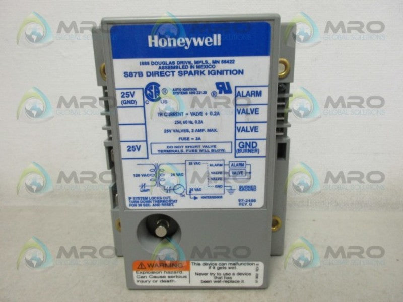 HONEYWELL S87B-1024 SPARK IGNITION NSMP