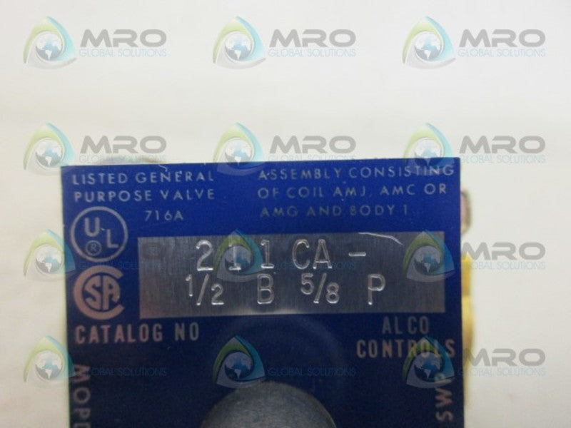 ALCO 211CA GENERAL PURPOSE VALVE (AS PICTURED)NSNP