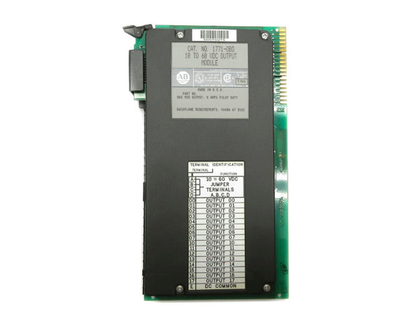 ALLEN BRADLEY 1771-OBD SER. B 10-60VDC 8A UNMP