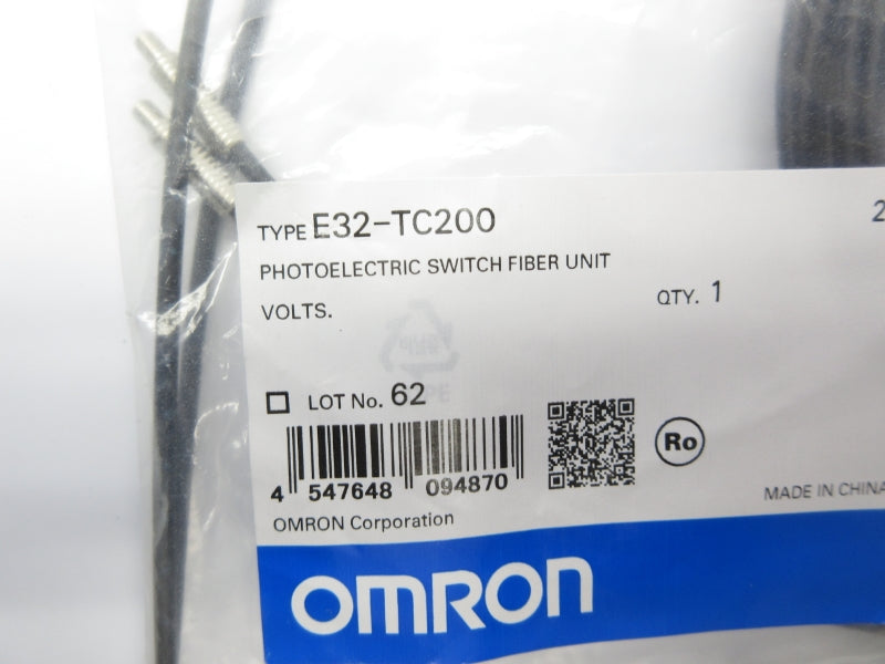OMRON E32-TC200 2M NSMP