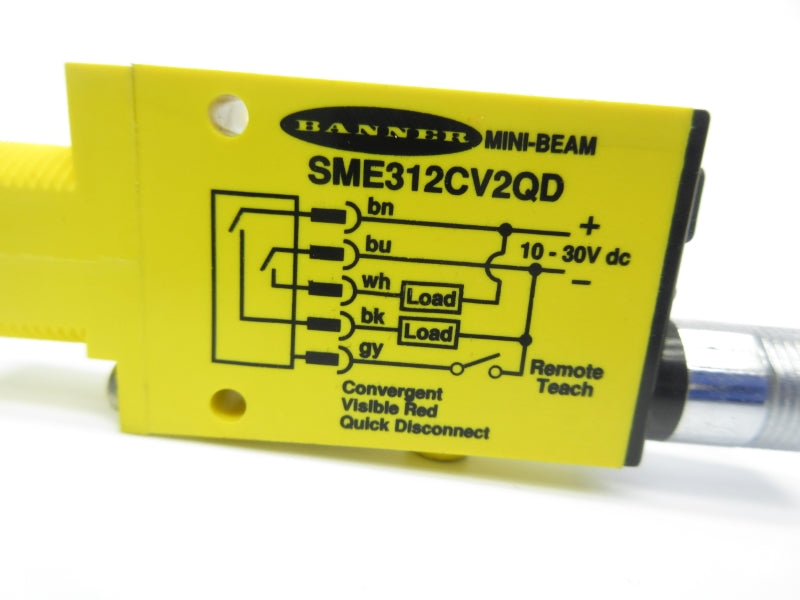 BANNER ENGINEERING SM312CV2QD 10-30VDC (AS PICTURED) NSNP