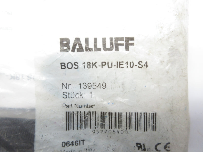 BALLUFF BOS18K-PU-IE10-S4 139549 NSMP