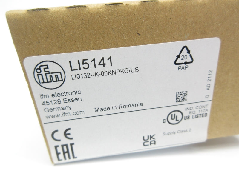 IFM EFECTOR LI0132-K-00KNPKG/US LI5141 NSMP