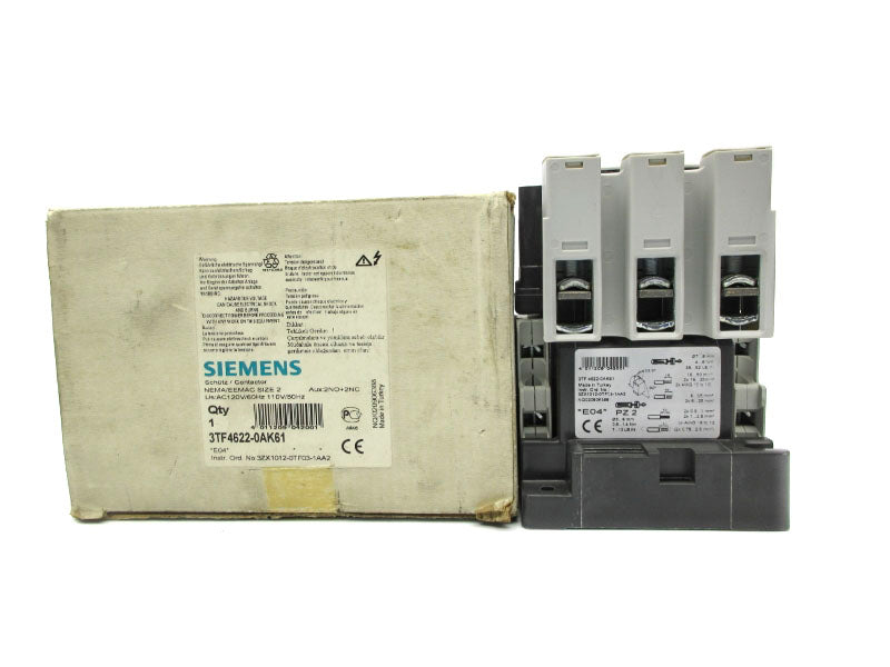 SIEMENS 3TF4622-0AK61 110/120V NSMP
