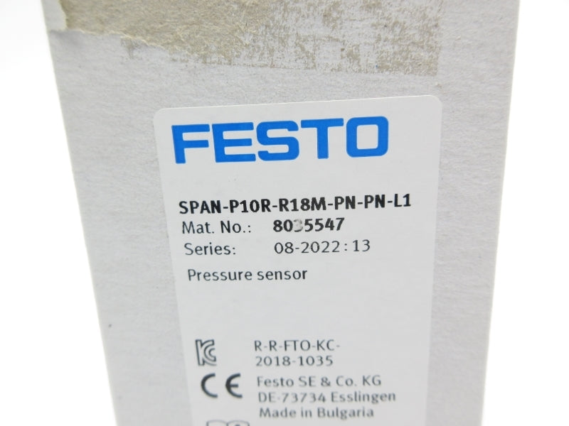 FESTO SPAN-P10R-R18M-PN-PN-L1 8035547 NSMP