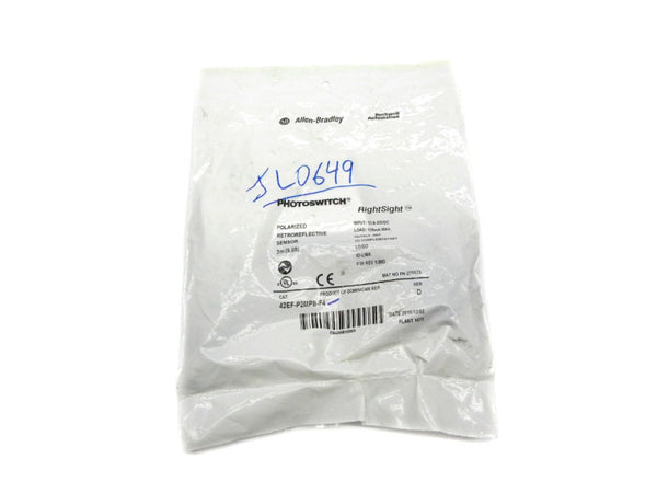 ALLEN BRADLEY 42EF-P2MPB-F4 SER. D F/W 1.000 10.8-30VDC NSMP