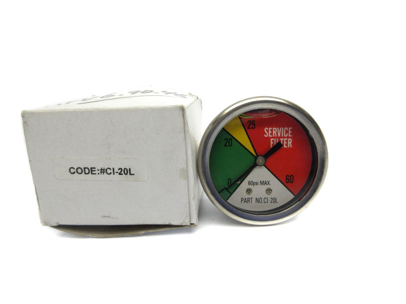GAUGE CI-20L 60PSI NSMP