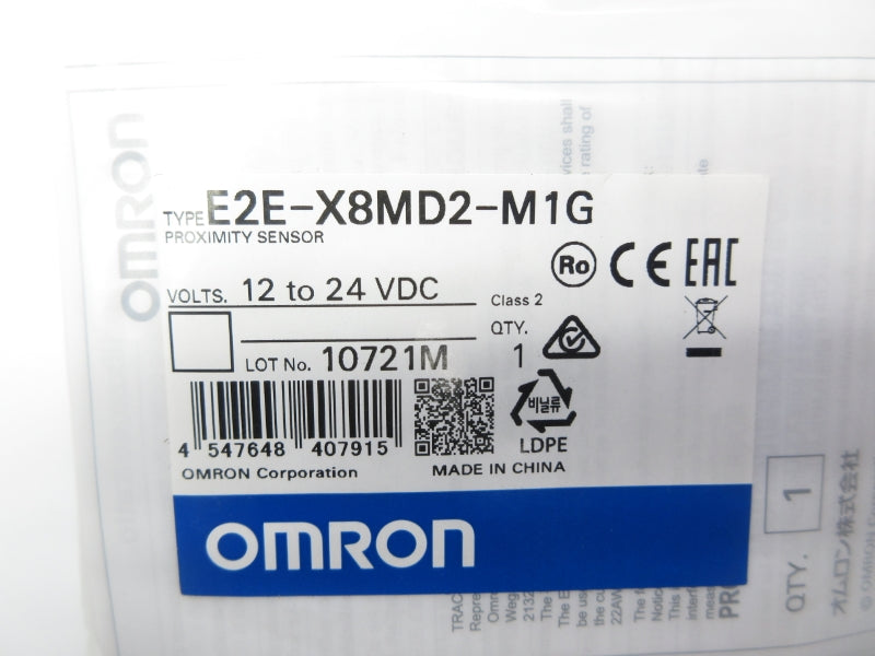 OMRON E2E-X8MD2-M1G 12-24VDC NSMP