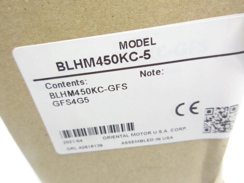 ORIENTAL MOTOR BLHM450KC-5 NSMP