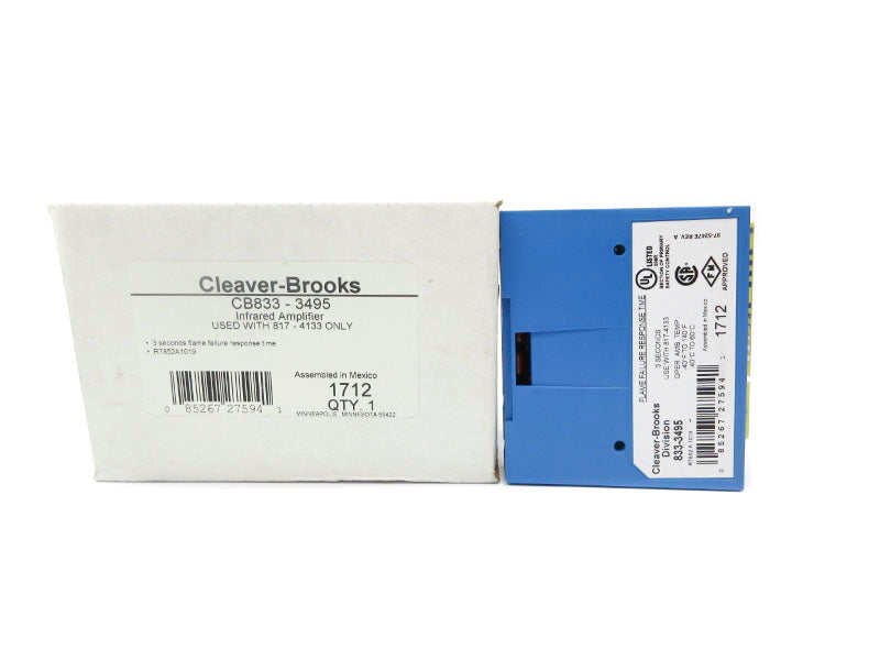 CLEAVER BROOKS CB833-3495 1.25VDC 3S NSMP