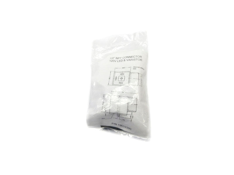 CONNECTOR 19619300 120V 1/2" NSMP