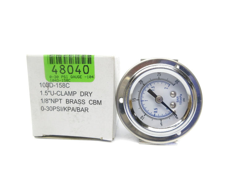 GAUGE 103D-158C 0-30PSI 1/8" NSMP