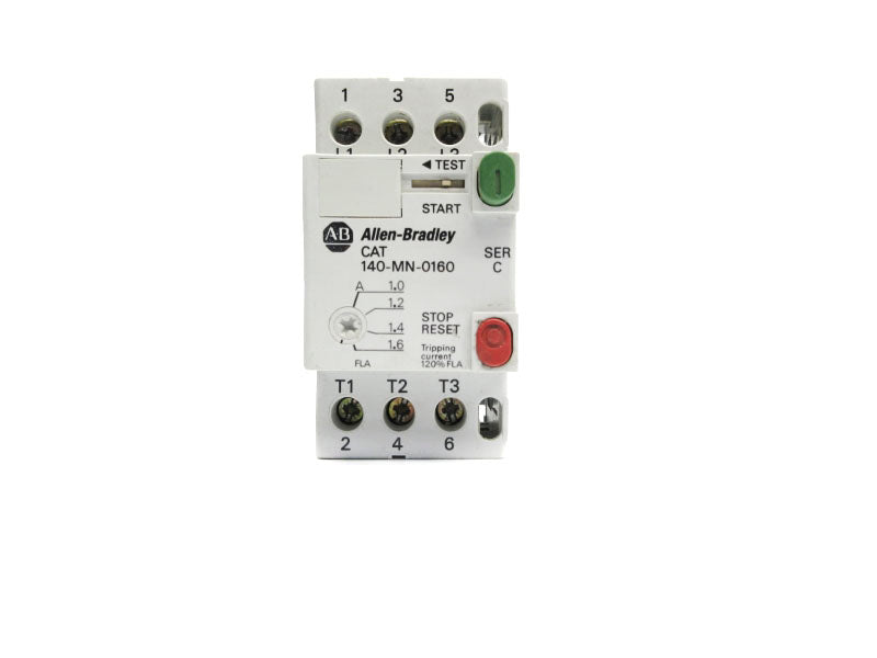 ALLEN BRADLEY 140-MN-0160 SER. C 690V 1-1.6A NSNP