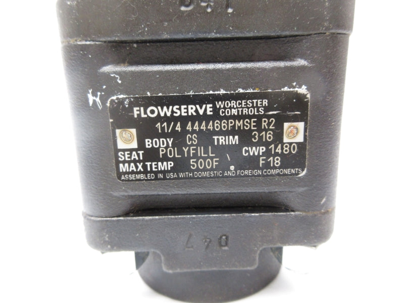 FLOWSERVE 444466PMSER2 500'F 1-1/4" NSNP