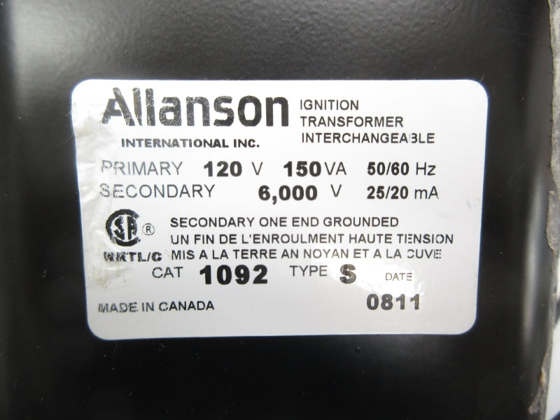 ALLANSON 1092S 120V NSNP