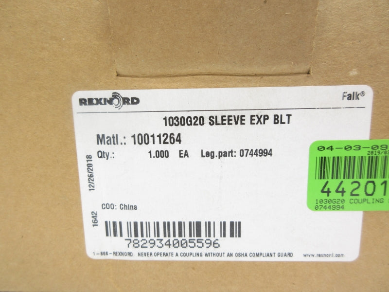 REXNORD 0744994 1030G20 NSMP