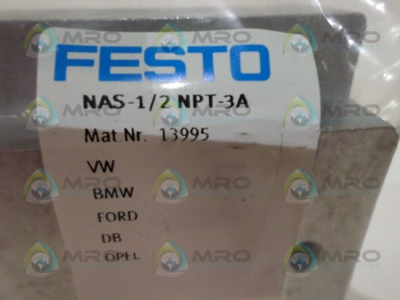 FESTO NAS-1/2 NPT-3A INDIVIDUAL SUB BASE  NSMP