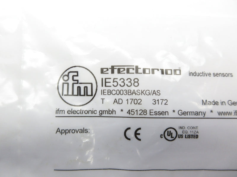 IFM EFECTOR IEBC003BASKG/AS IE5338 NSMP