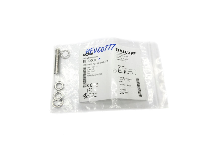 BALLUFF BESM08EE-PSC20B-S49G-003 BES00CK 10-30VDC NSMP