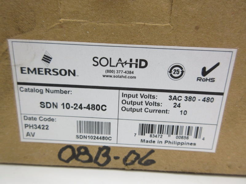 SOLA SDN10-24-480C 380-480VAC NSMP