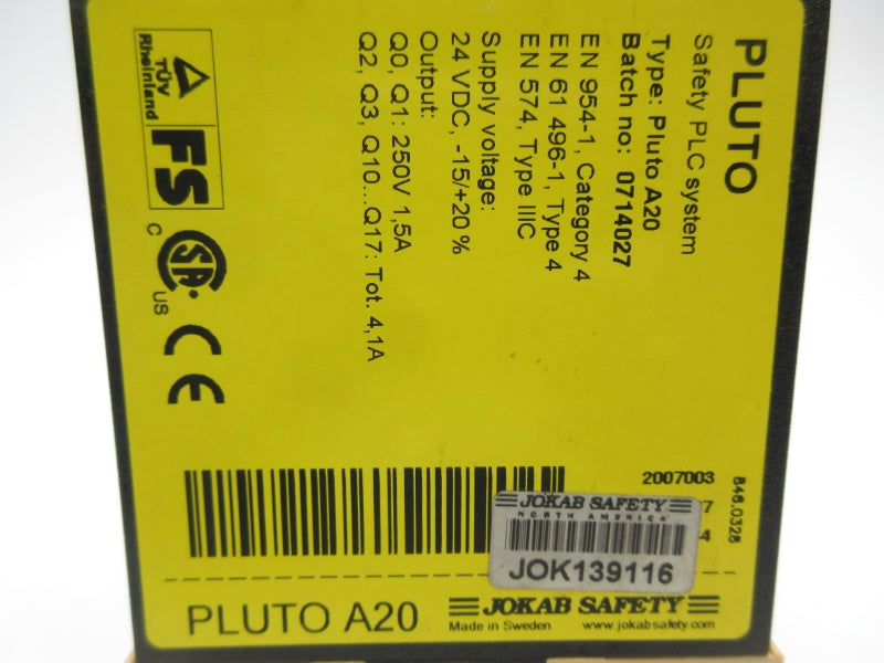 JOKAB SAFETY A20 24VDC NSMP