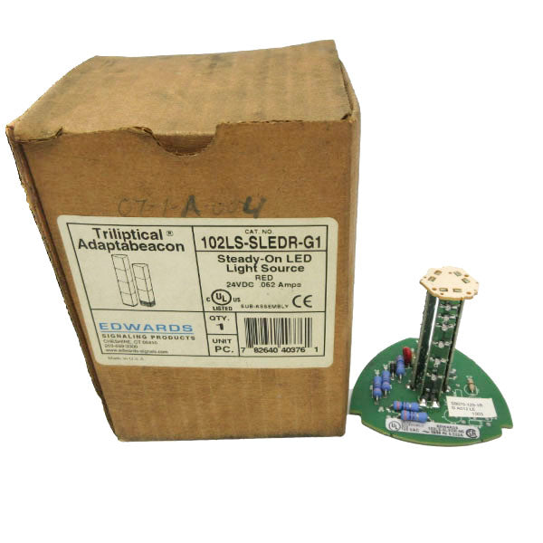 EDWARDS 102LS-SLEDR-G1 24VDC .062A NSMP