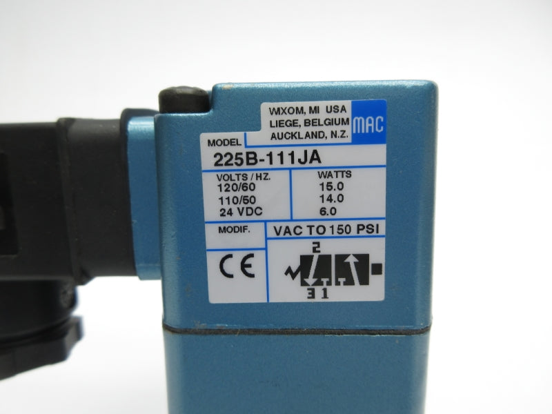 MAC 225B-111JA 110/120V 150PSI NSNP
