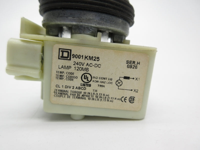 SQUARE D 9001KM25R SER. H 240VAC NSNP