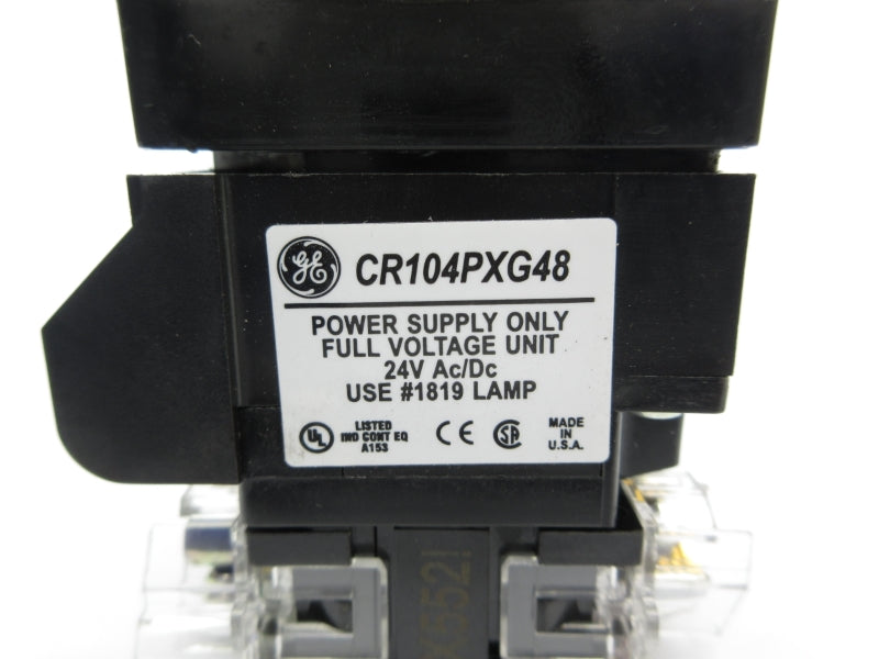 GENERAL ELECTRIC CR104PXG48 24VAC/DC NSNP