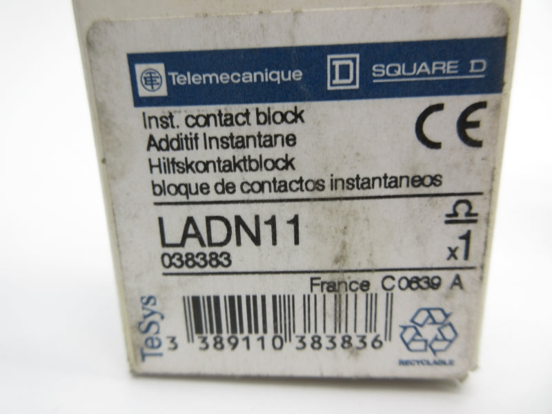 TELEMECANIQUE LADN11 690V 10A NSMP