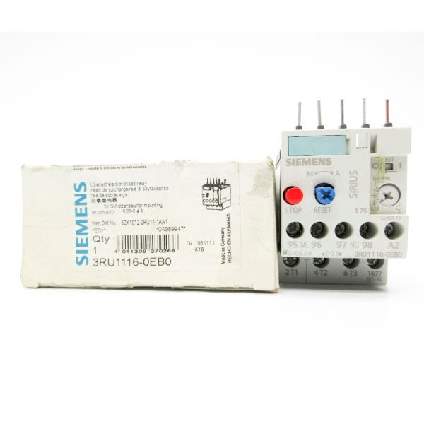 SIEMENS 3RU1116-0EB0 690V 0.28-0.4A NSMP