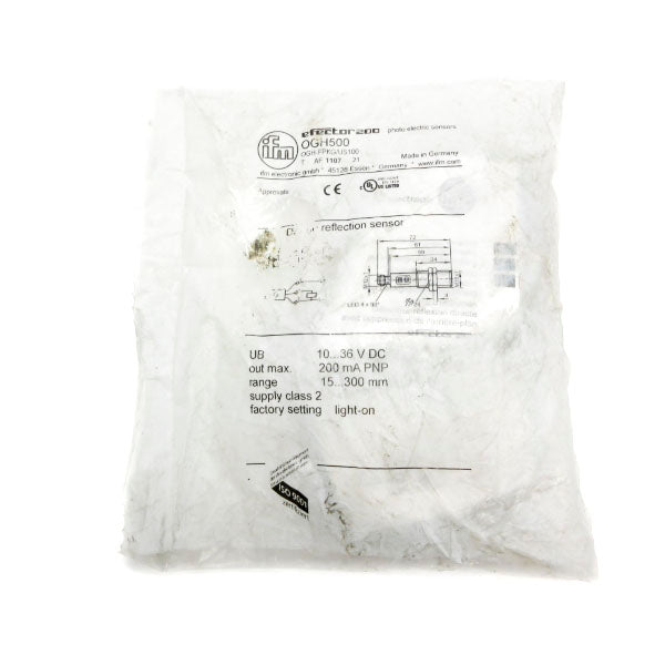 IFM EFECTOR OGH500 OGH-FPKG/US100 10-36VDC NSMP