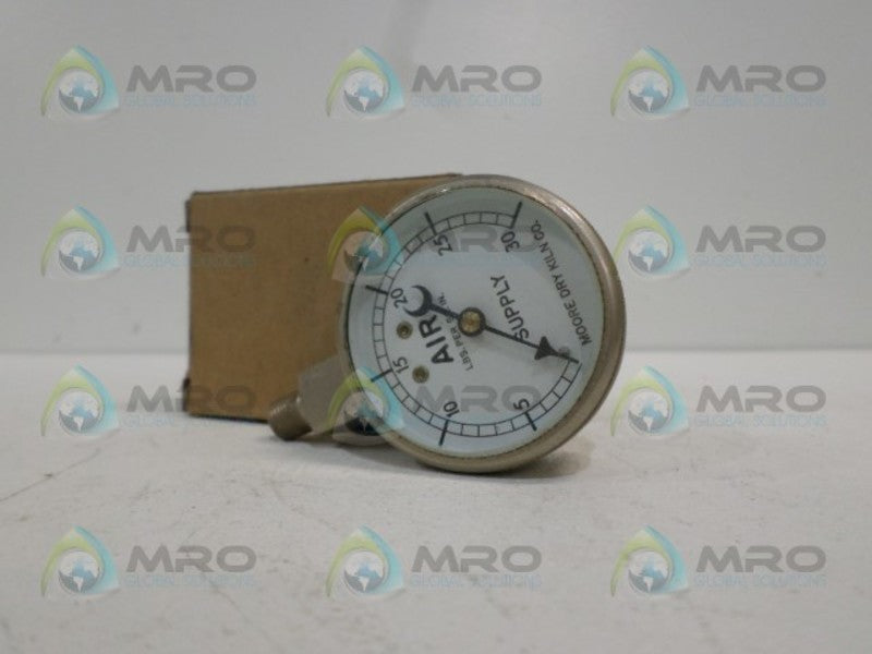 MOORE DRY KILN 075697-E38 PRESSURE GAUGE 0-30PSI  NSMP
