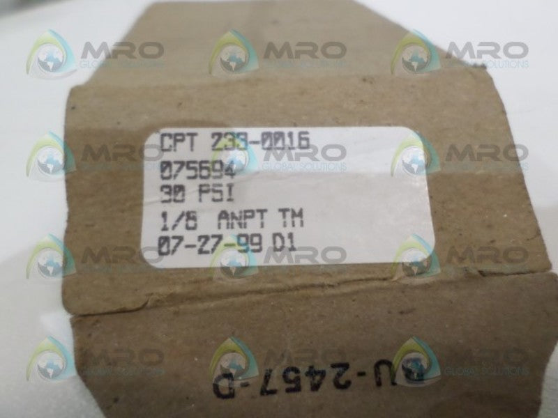 MOORE DRY KILN CPT233-0016 PRESSURE GAUGE 0-30PSI  NSMP