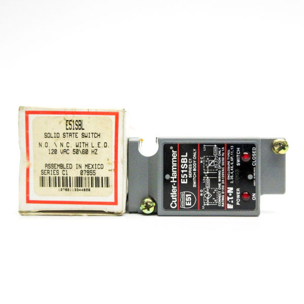 CUTLER HAMMER E51SBL SER. C1 120VAC NSMP