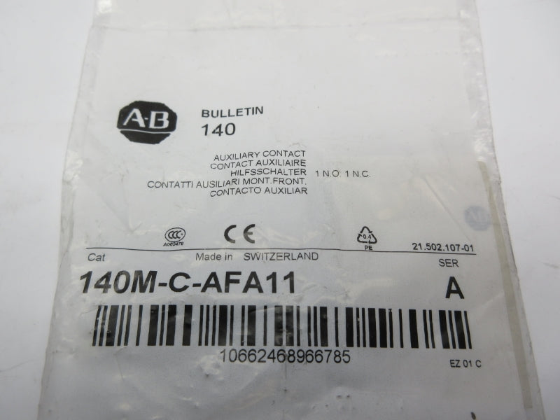 ALLEN BRADLEY 140M-C-AFA11 SER. A 240VAC 5A NSMP