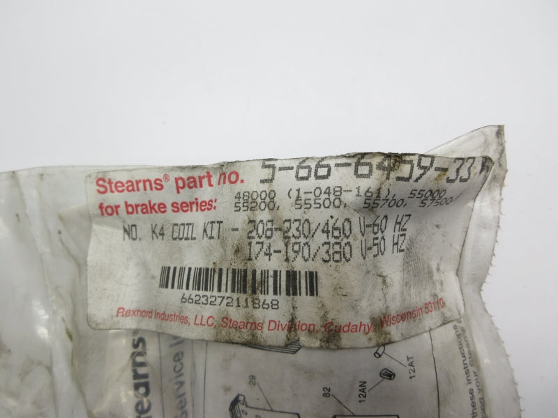 STEARNS 5-66-6459-33 460V NSMP