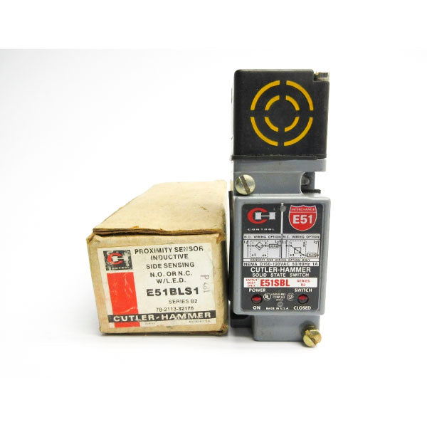 CUTLER HAMMER E51BLS1 SER. B2 120VAC 1A NSMP