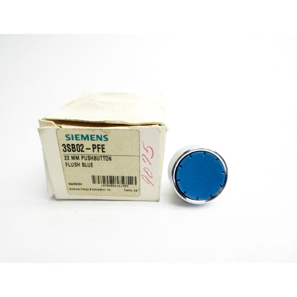 SIEMENS 3SB02-PFE (AS PICTURED) NSMP