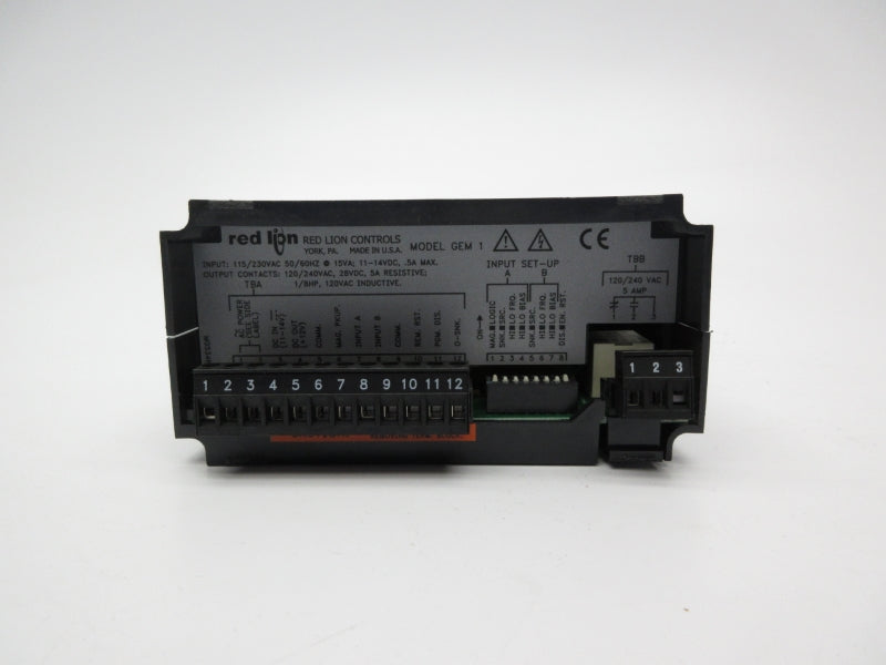 RED LION CONTROLS GEM10060 115/230VAC .5A NSNP