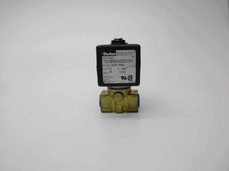 PARKER 7121KBN2NV00N0D100P3 110/120V 145PSI 1/8" NSNP