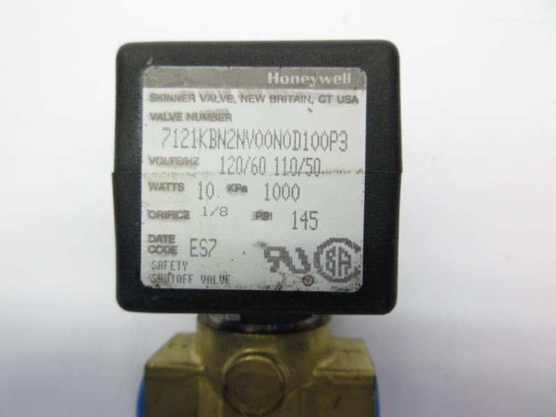 HONEYWELL 7121KBN2NV00N0D100P3 110/120V 145PSI 1/8" NSNP