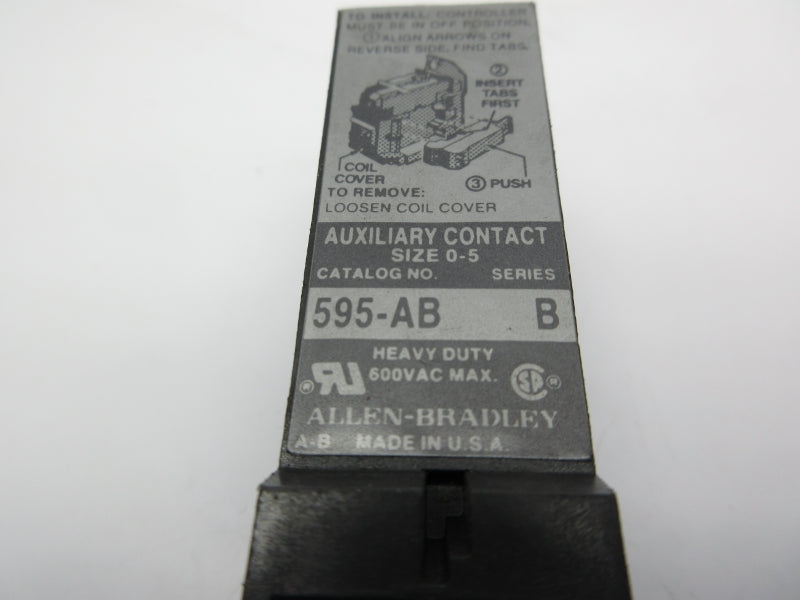 ALLEN BRADLEY 595-AB SER. B 600VAC NSNP