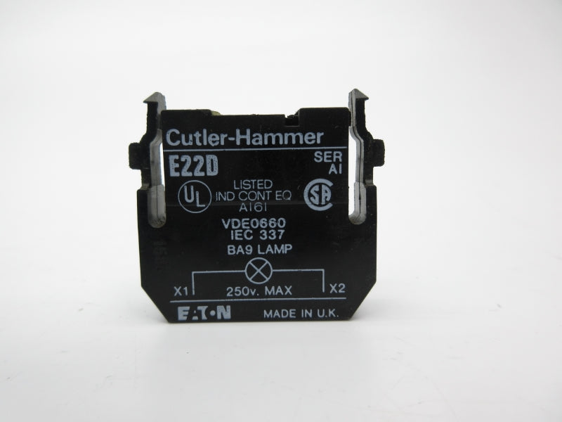 CUTLER HAMMER E22D SER. A1 250V NSNP