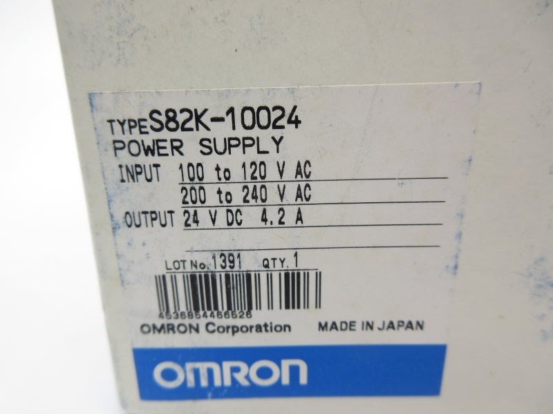 OMRON S82K-10024 100-120/200-240VAC 2.5/1.5A NSMP