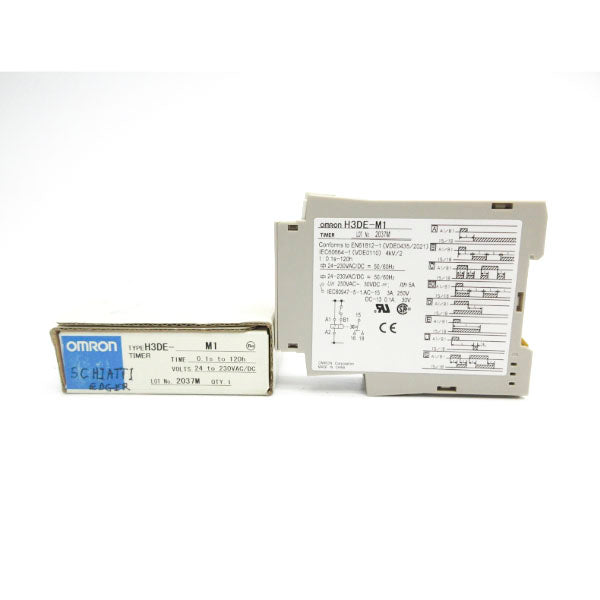 OMRON H3DE-M1 24-230VAC/DC 0.1S-120H NSMP