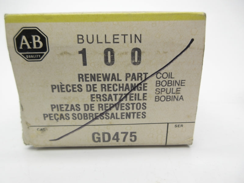 ALLEN BRADLEY GD475 440/480V (BK/YL) NSMP