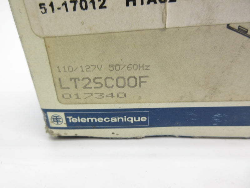 TELEMECANIQUE LT2SC00F 110/127V NSMP